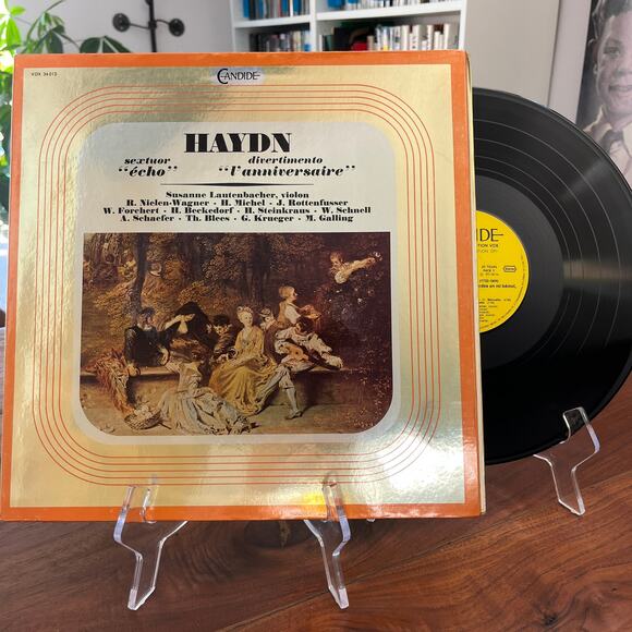 Joseph Haydn Sextuor Écho Divertimento L'anniversaire LP 1972 Candide VOX 36012 - Picture 1 of 8